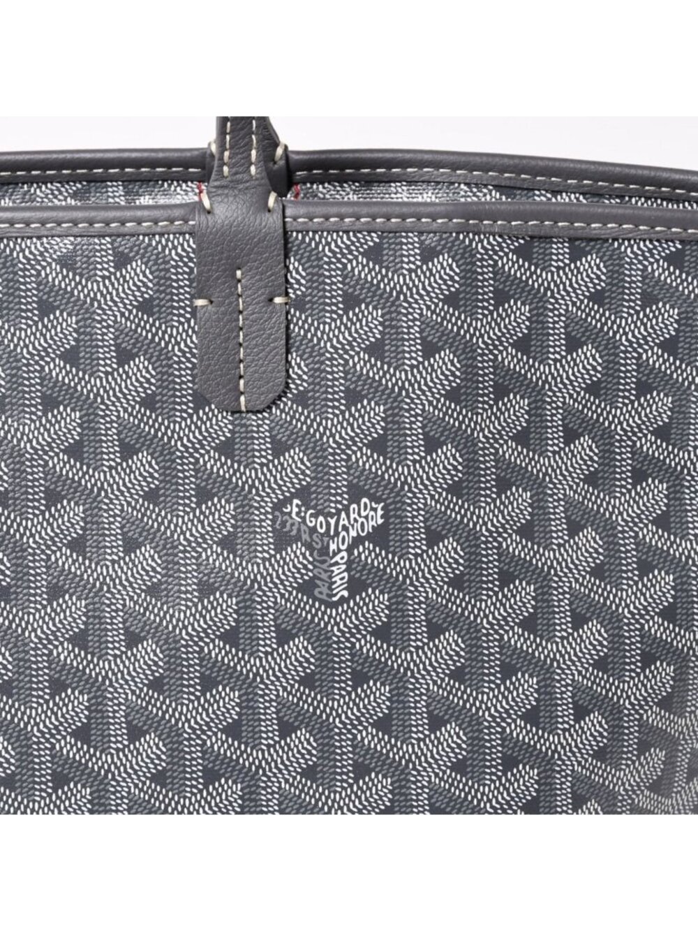 Goyard Artois Tote Bag Saint Louis PM Din Canvas Gray - Picture 11 of 16